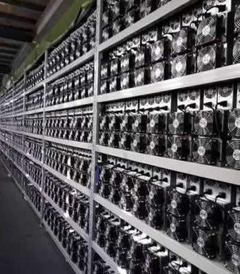 A modern mining farm setup